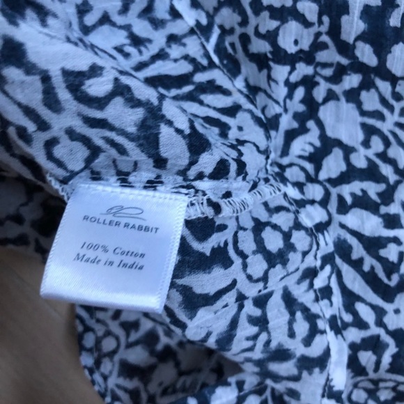 Roller rabbit soft cotton top Blouse - Picture 9 of 9